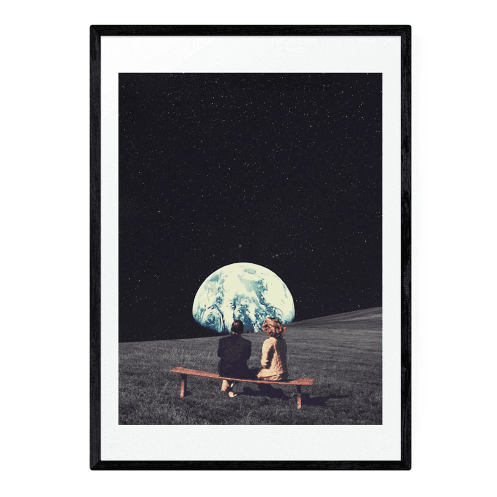 Frank Moth, To Live There Framed Art Print, Multi