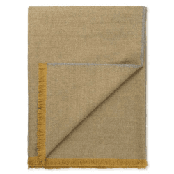 Image showing the Skyfall Throw, H130 x W190cm, Yellow Ochre product.