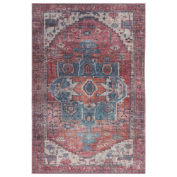 Image showing the Kaya Traditional Classic Shiva Rug, 120 x 170cm, Red, Blue, Multi product.