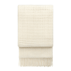 Image showing the Basket Plaid Throw, H200cm x W130cm, Off White product.
