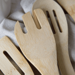 Image showing the Natural Elements Bamboo Kitchen Utensil Set product.