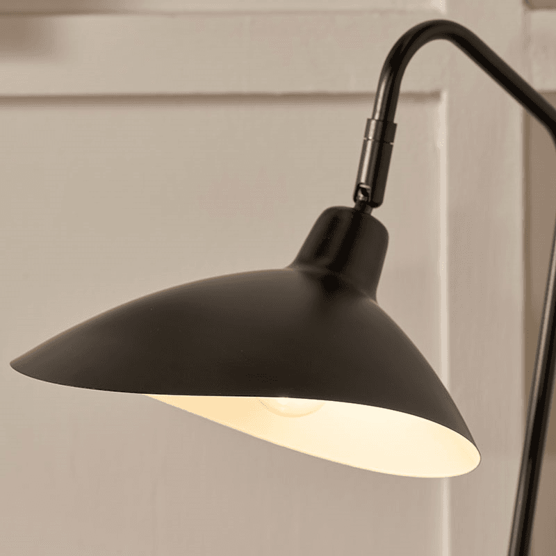 Toulon Table Lamp, H50cm, Black
