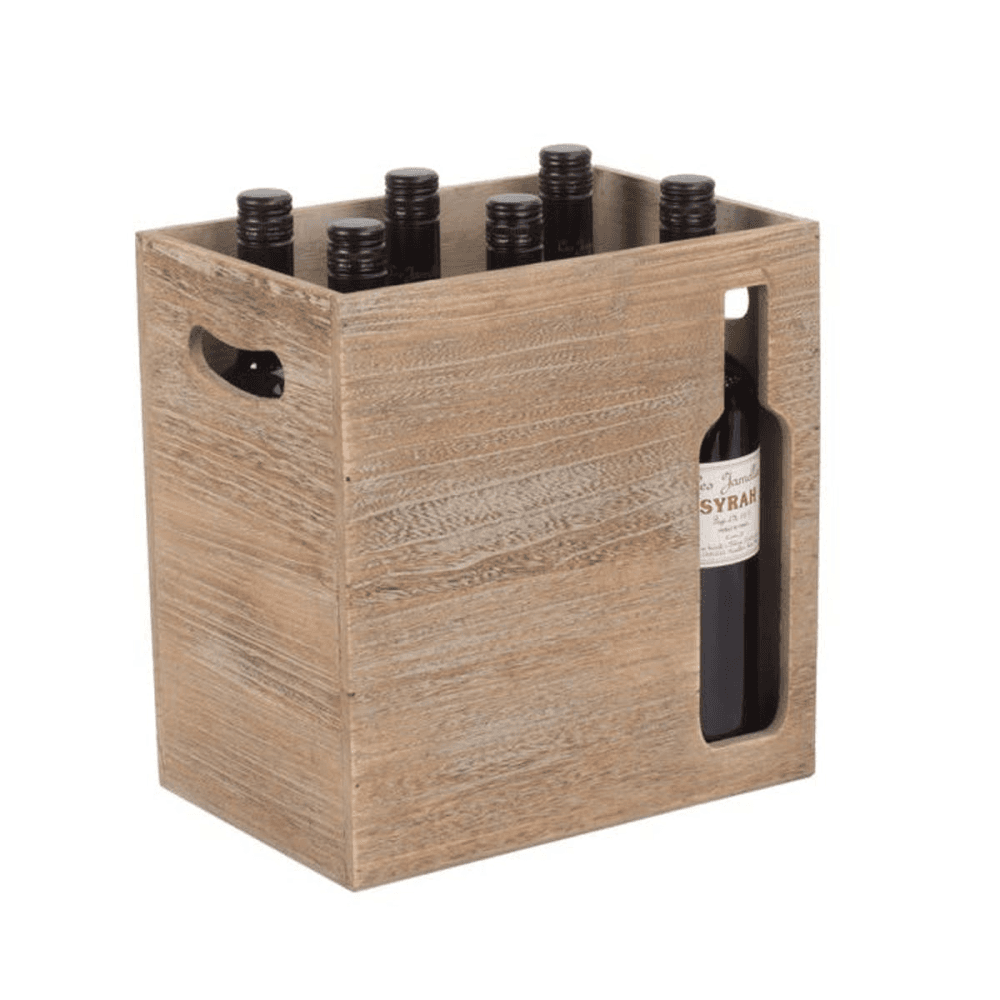 Wine Bottle Carrier, Natural