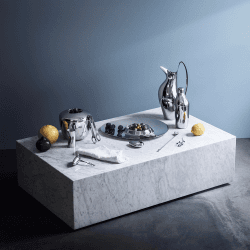 Image showing the Sky Ice bucket with tongs, 1.5 x 17cm, Mirror Stainless Steel product.