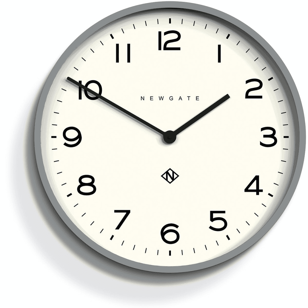 Echo Number One Wall clock, Dia53cm, Posh Grey