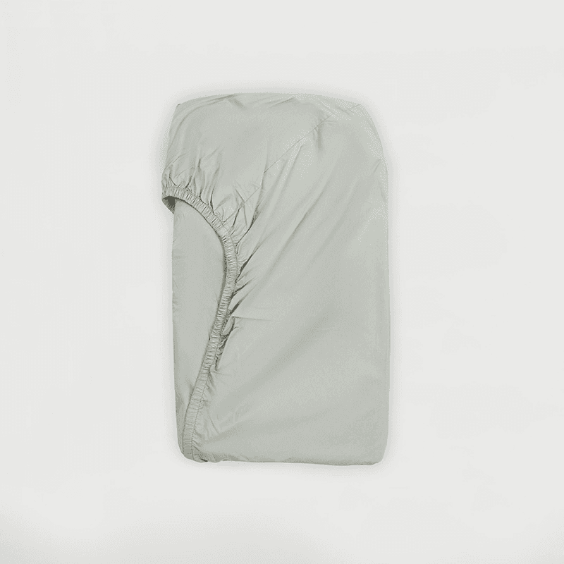 The Perfect 300 Thread Count Sateen Fitted Sheet, King, Sage Green