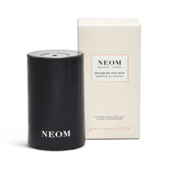 Image showing the Wellbeing Pod Mini Essential Oil Diffuser, Black product.