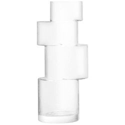 Image showing the Tier Vase, H35cm, Clear product.