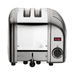 Image showing the Classic Vario 2 slot toaster, Metallic Silver product.