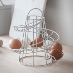 Image showing the Egg run in chalk, Chalk/Steel product.