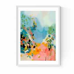 Image showing the Ana Rut Bre Olivier Avec Jardin Print, Multi product.