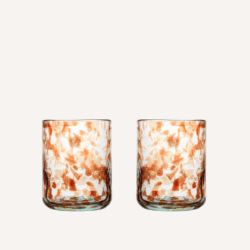 Image showing the Oro Set of 2 Tumblers, 350ml, Brown product.