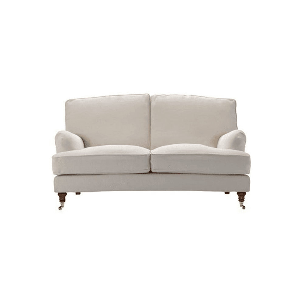 Bluebell, Two Seat, Taupe Brushed Linen Cotton, Taupe