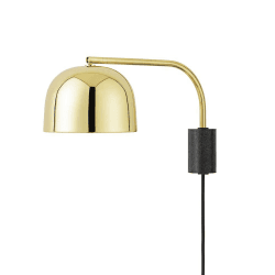 Image showing the Grant Wall light, H22 x L18 x D111cm, Metallic product.