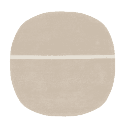Image showing the Oona Rug, L140 x W140cm, Sand product.