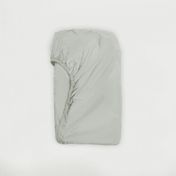 Image showing the The Perfect 300 Thread Count Fitted Sheet, Double, Sage Green product.