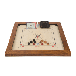 Image showing the Championship Carrom Board Set product.