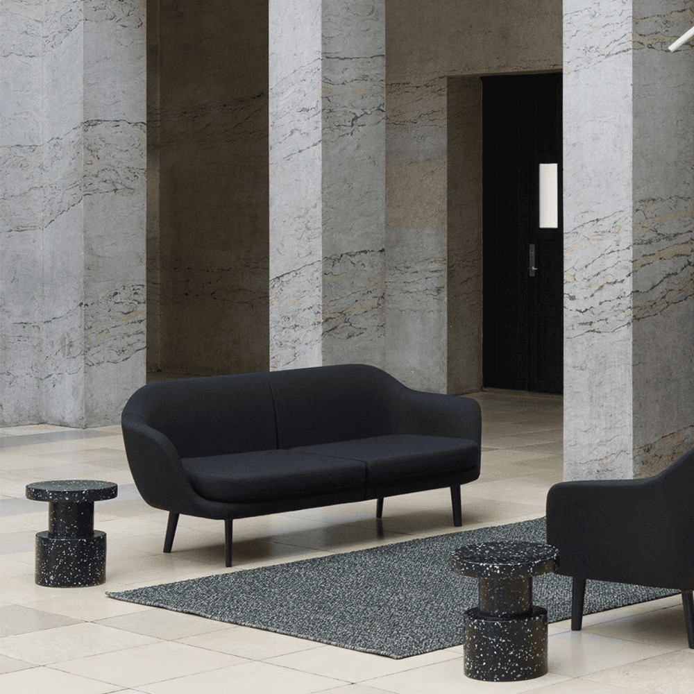 Bit Stool, H42 x D36cm, Black
