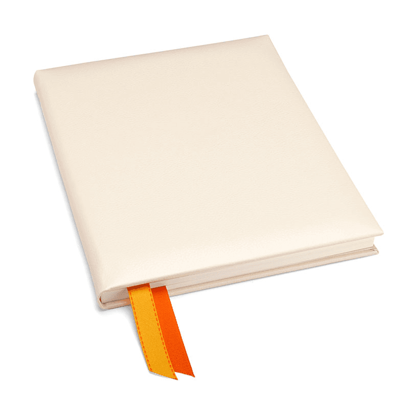 Deluxe Baby Record Book, H26.5 x W21.5cm, Ivory