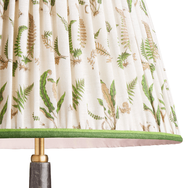 Empire Straight  Shade Ferns Linen By GP & J Baker, 30cm, Emerald