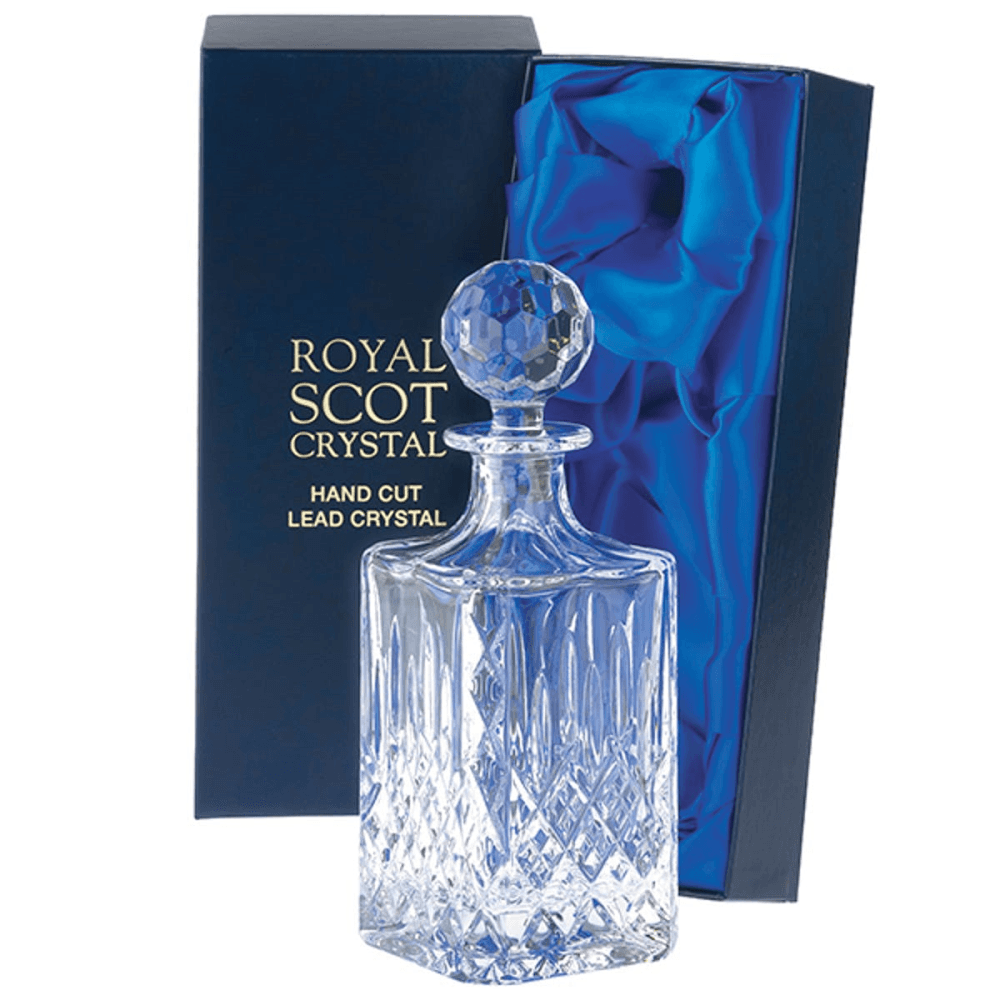 London Presentation Box Square Spirit Decanter