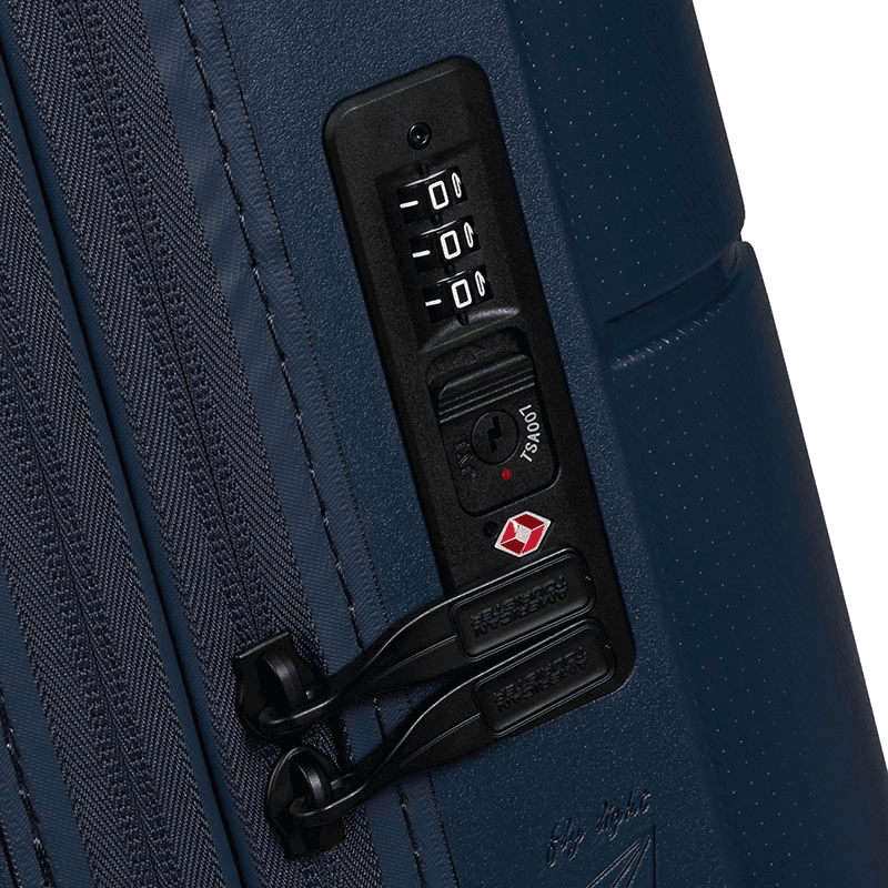Dashpop Cabin Suitcase, H55 x L40 x W20/23cm, Midnight Blue