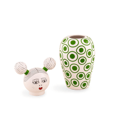 Image showing the Canopie, Vase with Lid, Green product.