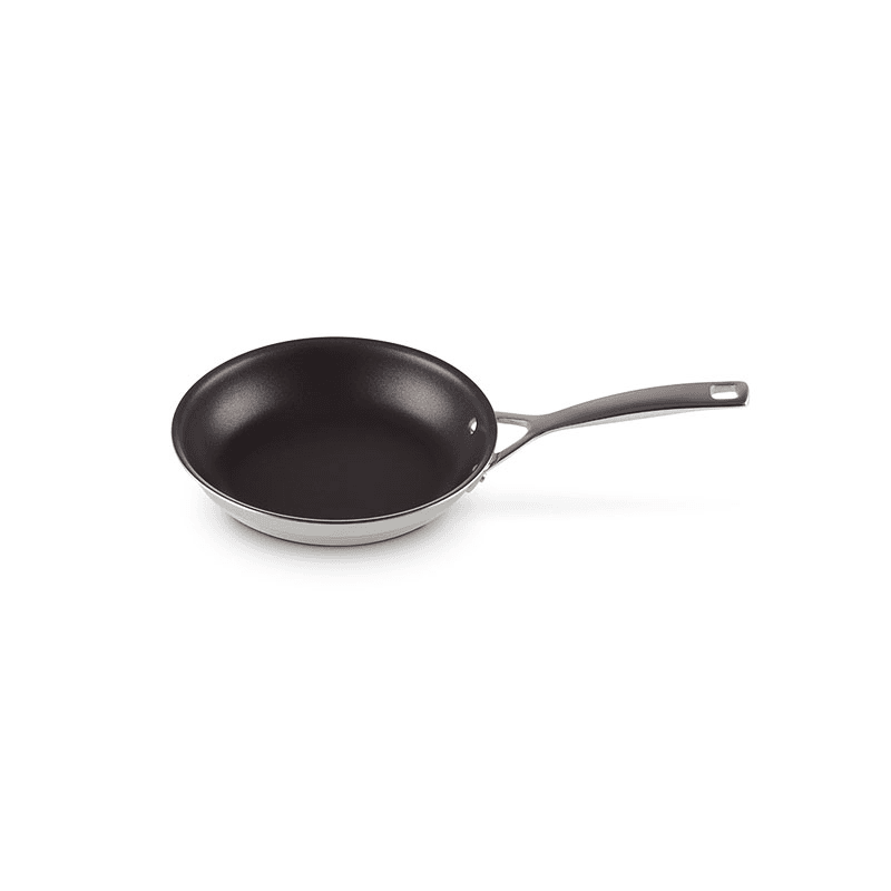 Classic 3-ply Non-Stick Omelette Pan, 20cm, Stainless Steel