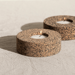 Image showing the Dash Tea Light Holder, D9cm, Black product.