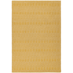 Image showing the Sloan ethnic flatweave runner, 66 x 200cm, mustard product.