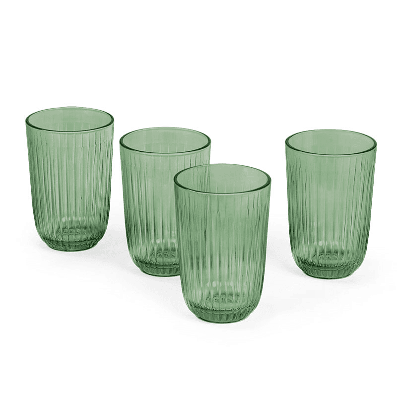 Hammershøi Set of 4 Tumblers, 370ml, Green