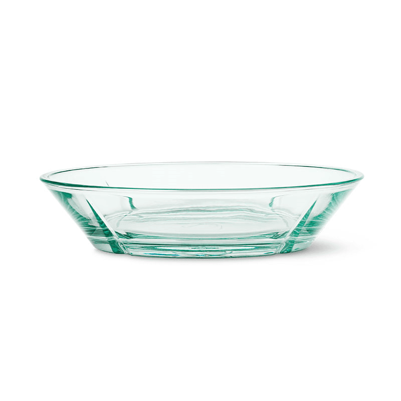 Grand Cru Set of 2 Recycled Glass Desset Plates, D16cm, Clear