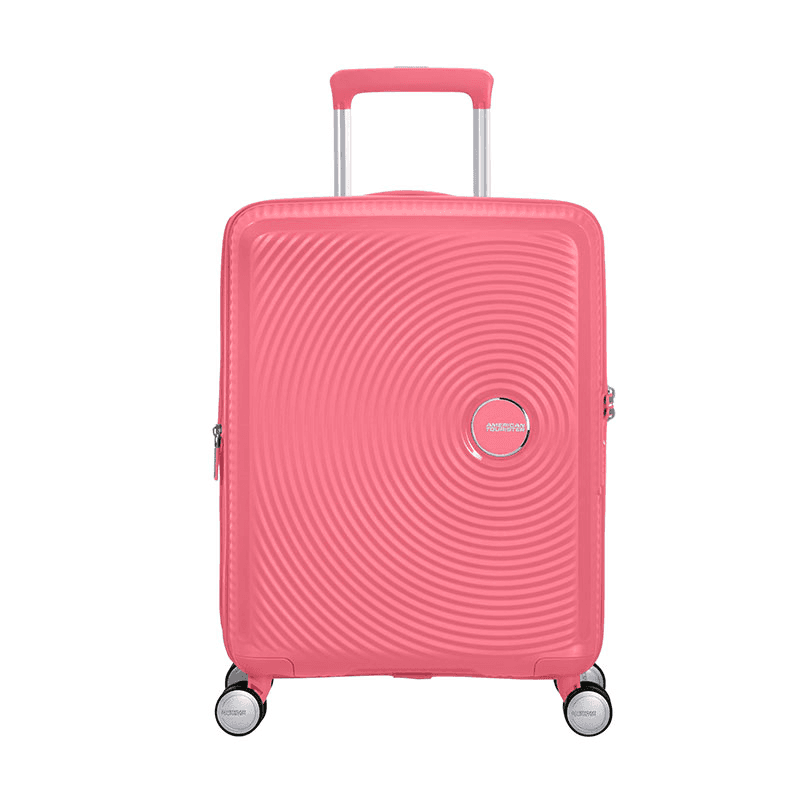 Soundbox Cabin Suitcase, H55 x L40 x W20/23cm, Sun Kissed Coral