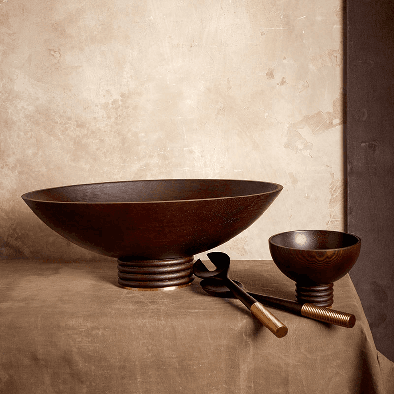 Alhambra Bowl, D15cm, Smoked Ash