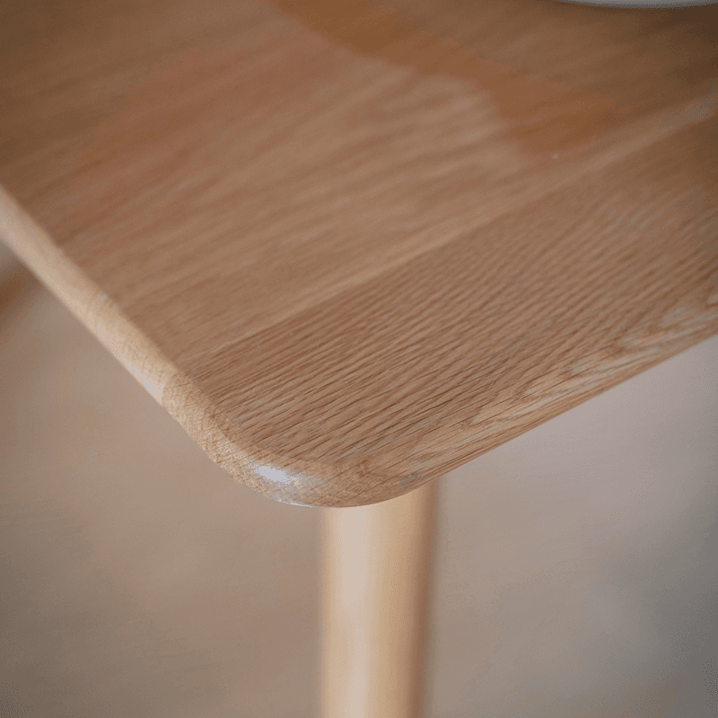 Longcot Dining Table, Natural