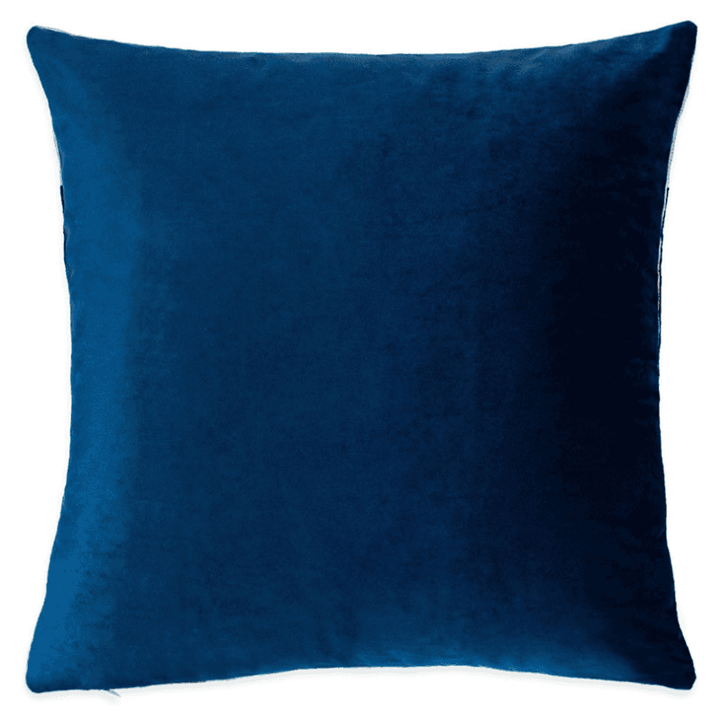 Aspen Cushion, 45 x 45cm, Grey/Navy