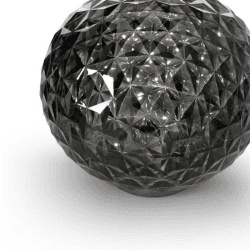 Image showing the Ferrucio Laviani 2021 Mini Planet Lamp, D16cm, Smoke product.