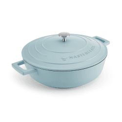 Image showing the Shallow Casserole Dish, 4L, Pastel Blue product.