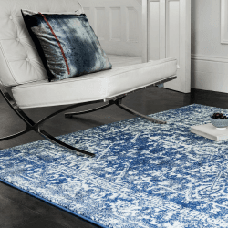 Image showing the Nova Rug, 1.2 x 1.7m, Antique Navy, L120 x W170cm product.