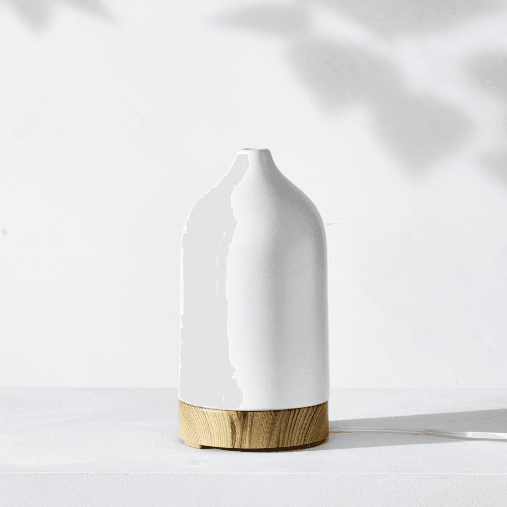 Electronic diffuser, H18 x Dia9cm, White