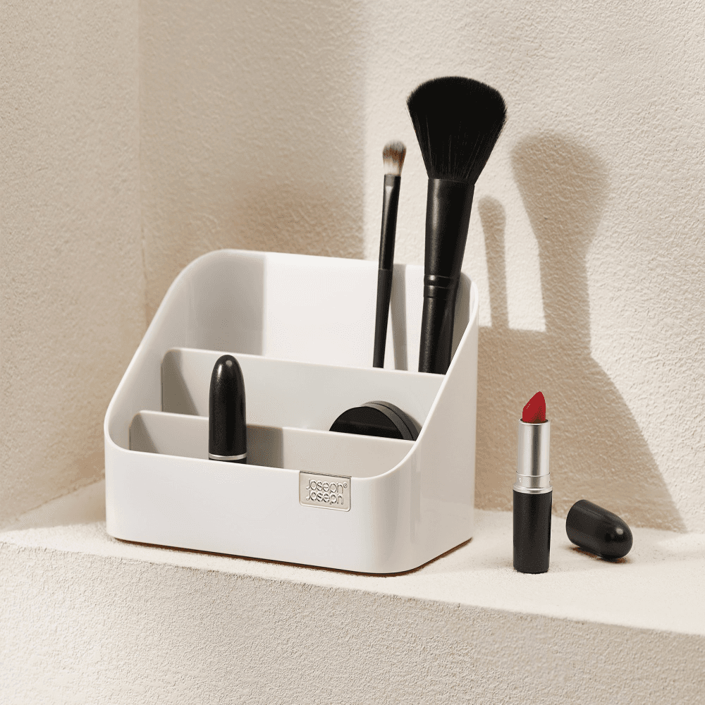 Viva Tiered cosmetic organiser, Shell