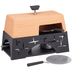 Image showing the Mini Tabletop Pizza Oven, Terracotta product.