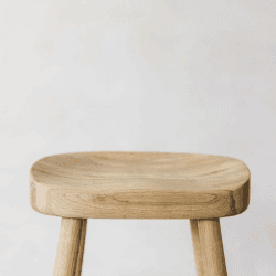 Image showing the Oak Farmhouse Island Stool, Natural product.