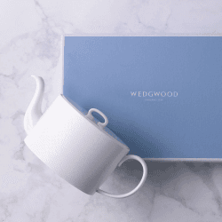 Image showing the Gio Teapot, White/ Bone China product.