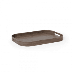 Image showing the Bellhop 402 Rectangular Tray, Walnut product.
