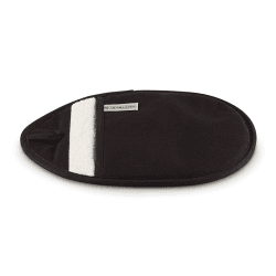 Image showing the Textiles Pot holder with storage magnet, Black product.