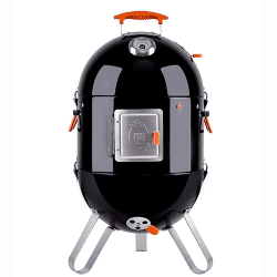Image showing the Frontier V4 Charcoal BBQ Smoker, 43cm, Black product.