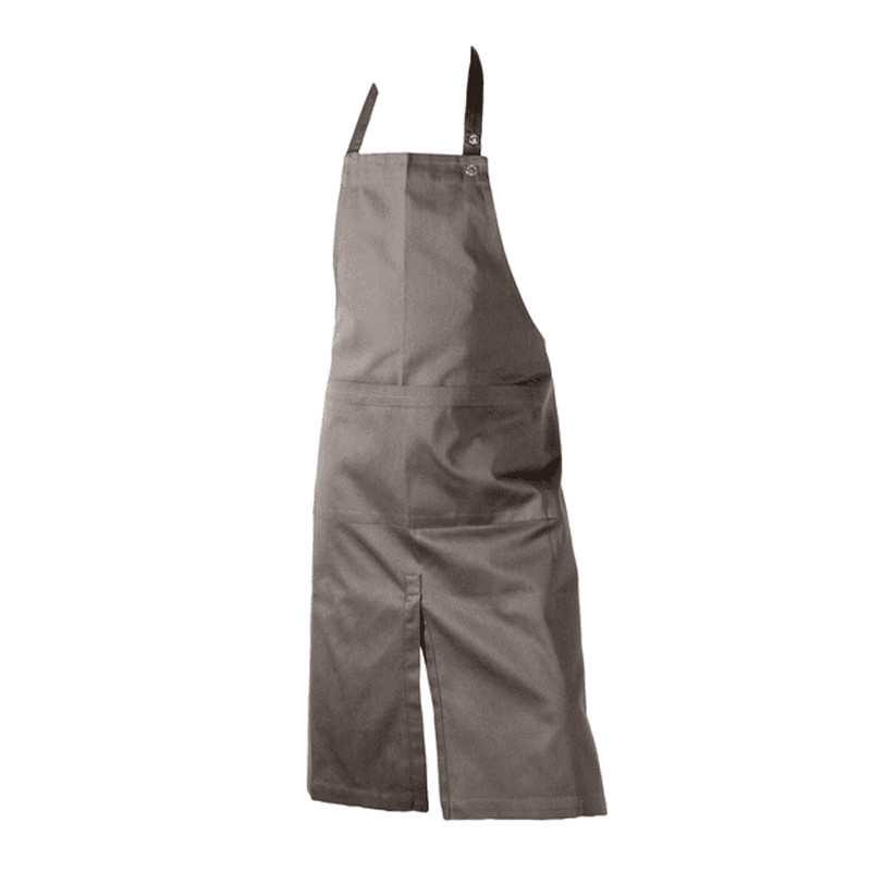 Twill Apron With Pocket, 80 x 95cm, Clay