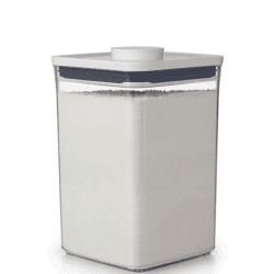 Image showing the Good Grips Pop Medium Square Storage Container, 4.2L, Clear product.