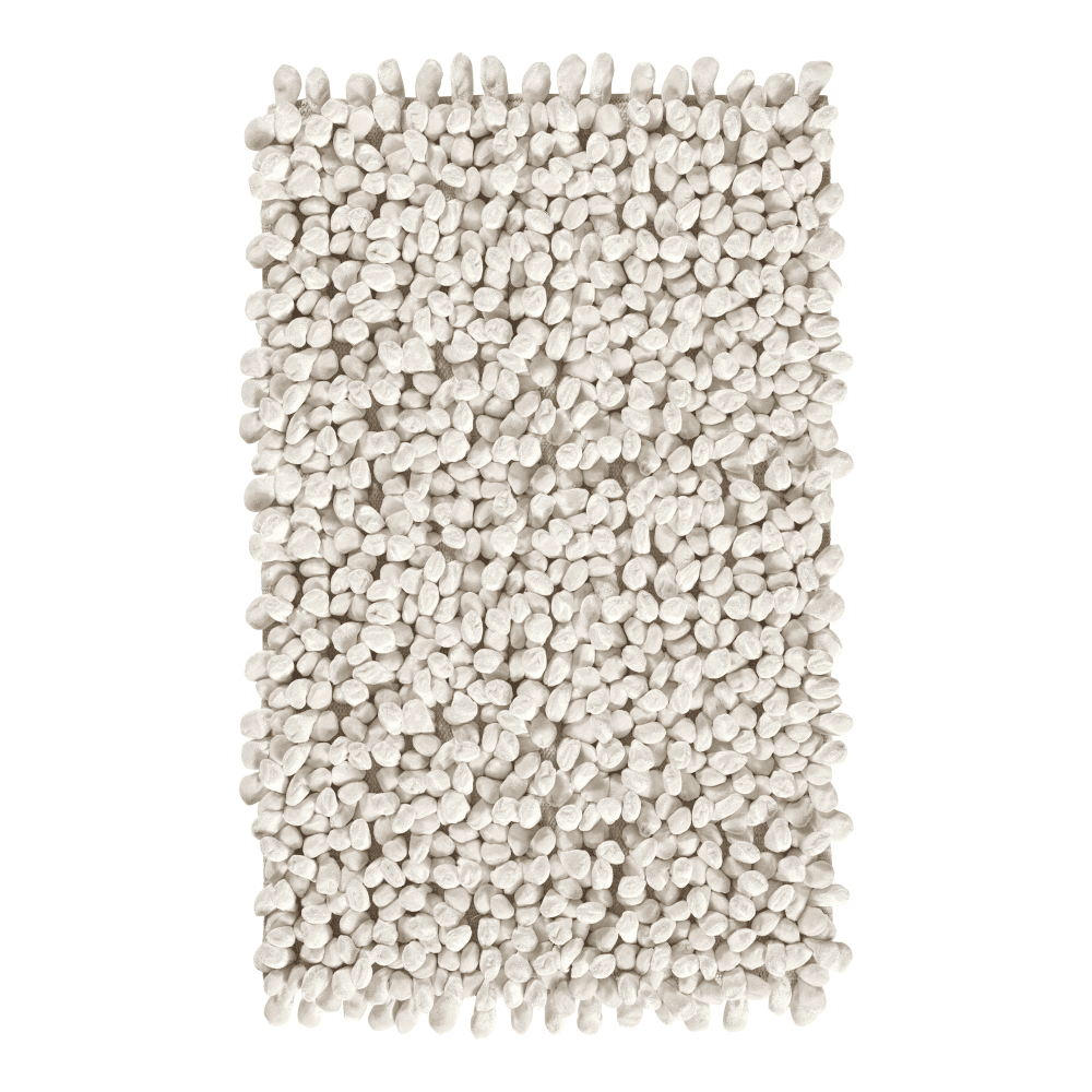 Rocca Bath mat, 60 x 100cm, Ivory